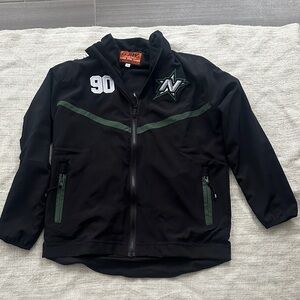 Newcastle Stars Kids Black and Green Sports Track Suit. New and never worn